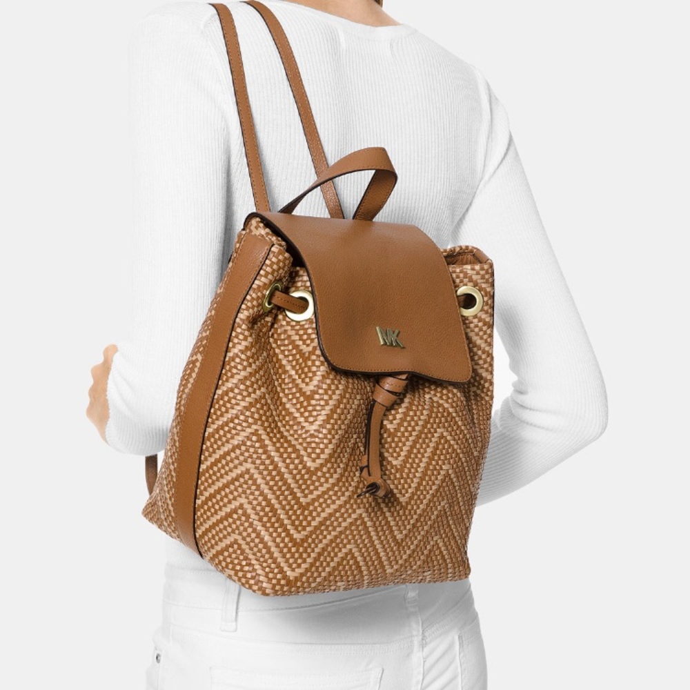 Tan MK Backpack